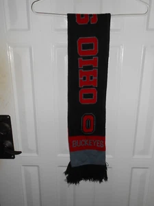 Ohio State Buckeye rot und schwarz Schal - Bild 1 von 2
