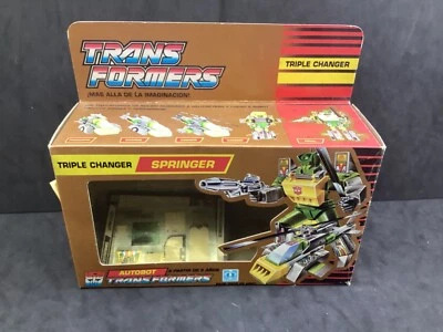 1990 G1 Transformers Classics Springer BOX ONLY & Instruc. to put your Figure in - Image 1 of 4