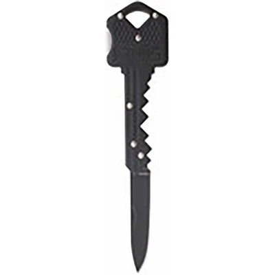 SOG Key Folding Knife 1.5" Black Drop Point Blade (KEY-101)