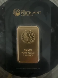 perth mint 1oz gold bar in tamper evident case - Picture 1 of 1