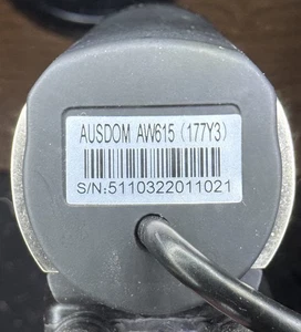 AUSDOM Full HD 1080P Wide Angle View Webcam with Anti-Distortion, AW615 - Picture 1 of 4