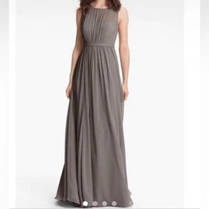 Anthropologie Damen graues Kleid von Jenny Yoo Größe 8 - Bild 1 von 11