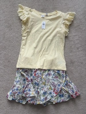 Gap Kids Shirt And Skirt Set Size L/10 New With Tags  - Image 1 of 4