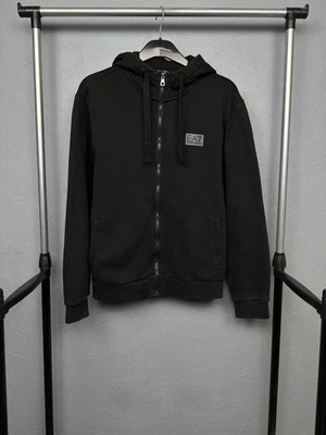 Sudadera con capucha Emporio Armani para hombre cremallera completa talla M Foto 1 de 4