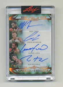2025 Leaf Pearl Multisport TYSON MCGREGOR LEWIS HOLLOWAY QUAD AUTOS 3/8 - Bild 1 von 2