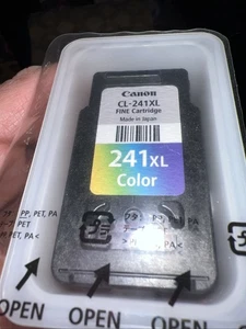 Cartucho de tinta color Canon CL-241XL genuino Pixma NUEVO sellado sin caja - Imagen 1 de 4