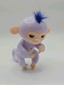 WowWee Fingerlings Interactive Toy Baby Monkey Pink Hair Tested Works