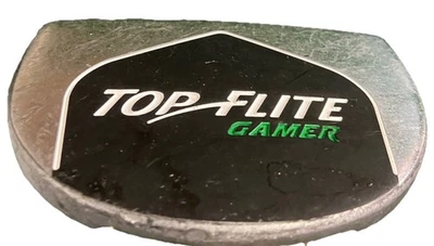 Top Flite Gamer Mallet Putter Steel Shaft 35 In. Factory Grip RH Good Condition - Image 1 of 4