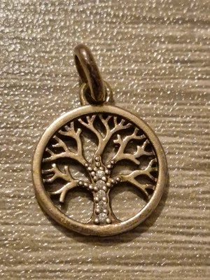 Thomas Sabo Women Pendant Tree of Life CZ Pavé 925 Rose Gold Sterling Silver - Image 1 of 4