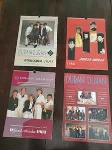 3 DURAN DURAN 1983 85 86 Wandkalender(e) 5 POSTER SET - TOP ZUSTAND - Bild 1 von 13
