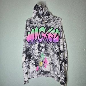 Disney Parks Wicked Villains Acid Wash Ursula Evil Queen Tie Dye Hoodie M LESEN - Bild 1 von 20