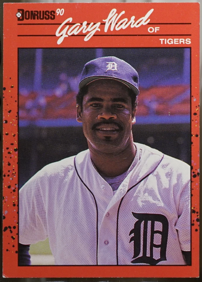 1990 Donruss Baseball Gary Ward #621 EX - Image 1 of 1