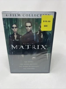 NEW Sealed The Matrix 4-Film Collection DVD Set Reloaded Revolutions Animatrix - Picture 1 of 2