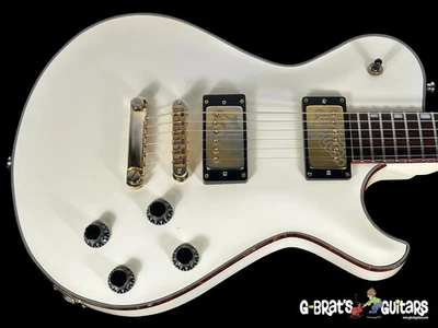 KNAGGS SSC II 2015 Steve Stevens Signature Singlecut ~ crema con encuadernación de tortuga Foto 1 de 4