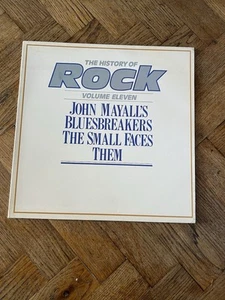 THE HISTORY OF ROCK VOLUME ELEVEN JOHN MAYALL, SMALL FACES, THEM 12" VINYL LP - Picture 1 of 7