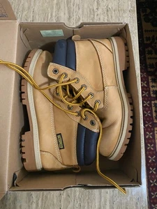Brahma Herren MNBR0440145 Hellbraun Wasserdicht Schnürung Arbeitsstiefel Größe 9 - Bild 1 von 5