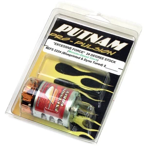 Vintage NOS Putnam Excessive Force 24° Stock Dyno'd Brushed Motor EFS2224 - Picture 1 of 4