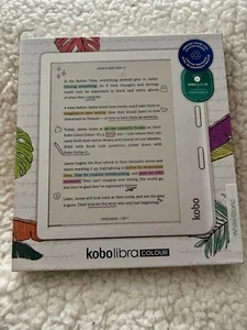 Kobo Libra Color EINK Color Kaleido 3 e-Reader 32GB Waterproof IPX8 - Picture 1 of 3