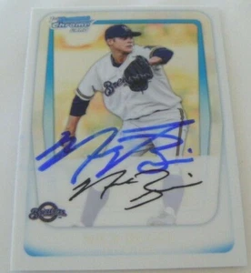 NICK BUCCI signed BREWERS 2011 Bowman Chrome baseball card AUTO Autographed BCP - Picture 1 of 1