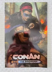 Conan The Barbarian #1 (2023 Titan) Artgerm SDCC Foil Virgin Variant - Picture 1 of 2