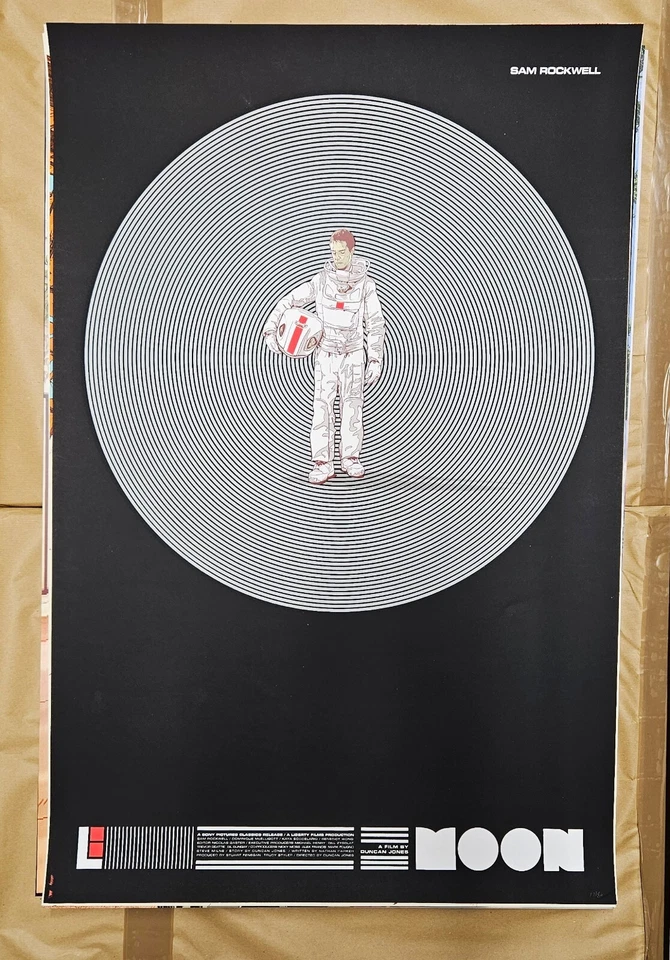 1G - Luna de Martin Ansin - Variante - Impresión Mondo agotada - WYSIWYG Foto 1 de 1