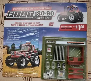 "Costruisci Il Re Dei Trattori" Fiat 180-90 TURBO DT Scala 1/8 **Test Hachette** - Foto 1 di 2
