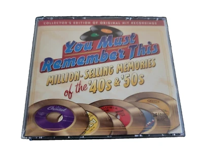 VARIOUS - You Must Remember This: Million-Selling Memories [4 CD, Of 40s & 50s) - Image 1 of 4