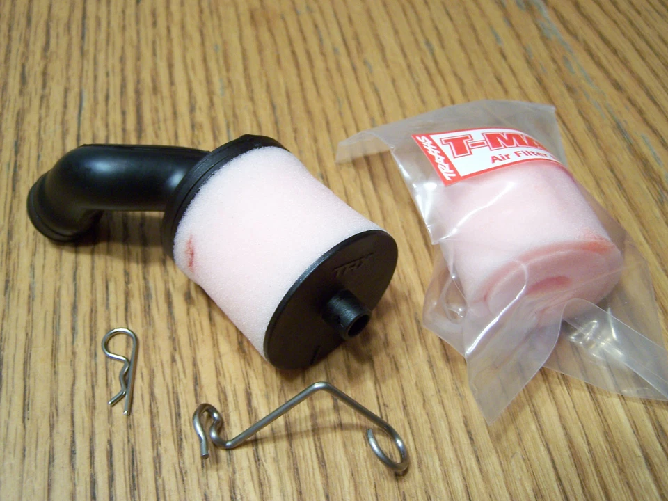 Fits Traxxas 4907 T-maxx 3.3 Engine Air Filter Foam Boot Tube Wire Mount 5267 - Image 1 of 1