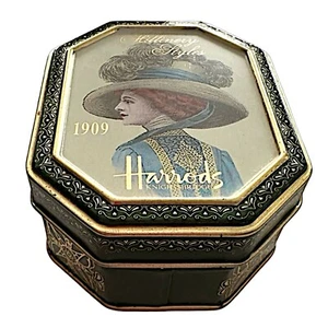 HARRODS Tin Box Fashionable Rendezvous Catalog 1909 - Picture 1 of 5