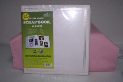 Livro de recortes Pioneer branco com borda dourada Deluxe memória 50 páginas sem ácido SB-700 - Imagem 1 de 3