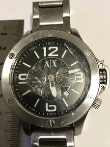 Atemberaubende große Zifferblatt Armani AX Chrono Uhr zum Reparieren Reduziert - Bild 1 von 7