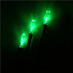 12PK Led Lighted Arrow Nocks for ID 4.2mm/165" for Victory Easton G-Uni shafts - Picture 1 of 13
