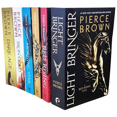 Red Rising Series Collection 6 Books Set by Pierce Brown Golden Son,Morning Star - Image 1 of 2