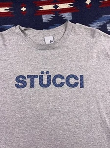 Stucci Stussy STUSSY 90s Vintage LV Monogram Size XL Men USA Made Gray RARE! - Bild 1 von 7