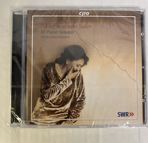 PADRE ANTONIO SOLER - MARIE-LUISE HINRICHS - 10 Piano Sonatas - CD  SEALED - Picture 1 of 3
