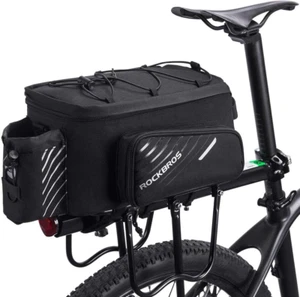 ROCK BROS Bike Rack Bag Bicycle Bag Trunk Rear Rack Bag Bike Panniers Bike Acces - Picture 1 of 12