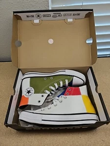 Converse Chuck Taylor All Star HighTop Kids Size 5 Color Block New In Box - Picture 1 of 7