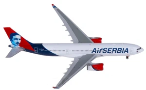 1:400 Phoenix Air Serbia A330-200 Passenger Airplane Diecast Aircraft Model - Picture 1 of 4