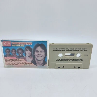 KC & the Sunshine Band Greatest Hits 1991 Cassette Retro Vintage Cassette Tape Foto 1 de 4