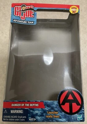 Hasbro GI Joe 12" The New Adventure Team - Danger of the Depths 2002 caja vacía Foto 1 de 3