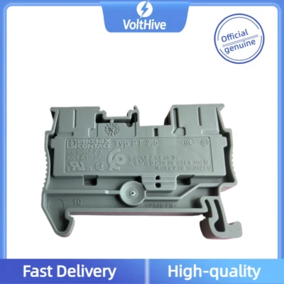 50PCS New Phoenix PT 2.5 Straight-through Terminal Block 800V 24A 3209510 - Image 1 of 3