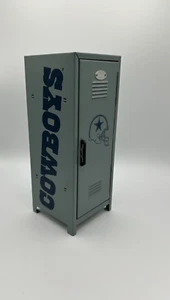 Vintage Dallas Cowboys Mini Metal Locker Piggy Bank - Picture 1 of 6