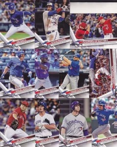 2017 TOPPS UPDATE TORONTO BLUE JAYS team set (11 cards) ALFORD, DWIGHT SMITH RC - Picture 1 of 1