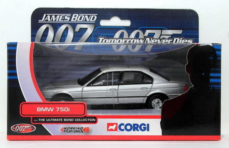 Corgi Appx 1/36 Scale Diecast TY05102 BMW 750I Tomorrow Never Dies 007 Bond - Image 1 of 1
