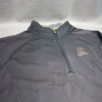 DUCKS UNLIMITED Coat Athletic Performance Pullover Jacket XL 75TH Anniv. Foto 1 de 4