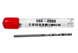 #43 (.089") Jobber Length Carbide Twist Drill Bit 560-0890 USA - FREE SHIP - Picture 1 of 1