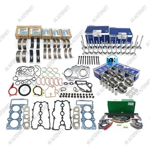 OEM Engine Pistons Gaskets Overhaul Rebuild Kit For Audi A7 A8 S4 S5 Q7 3.0T CTU - Picture 1 of 13
