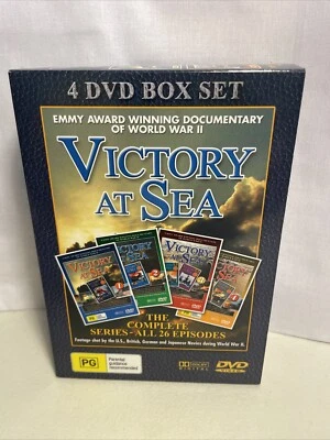 Victory At Sea World War II Documentary DVD Boxset Region Free PAL Free Postage - Image 1 of 4