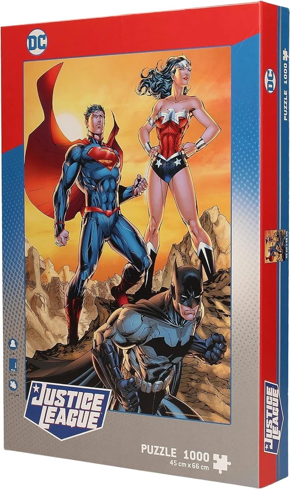 DC Comics Justice League 1000 Piece Jigsaw Puzzle - 241086 - Brand New — 第 1/3 张图片