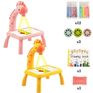 Kids Led Projector | Drawing Table | Painting Board Desk | Arts Craft Gift | UK - Picture 1 of 12